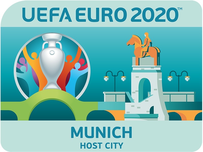 EM 2021 Logo München