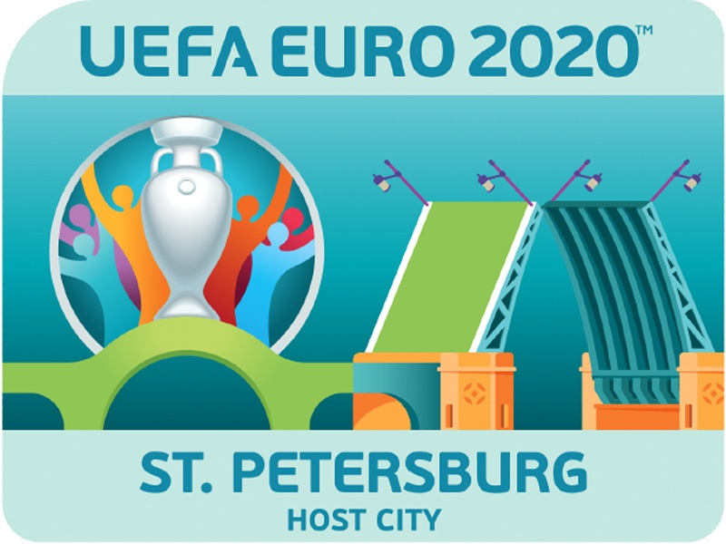 EM 2021 Logo St. Petersburg