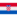 Vlag Kroatien